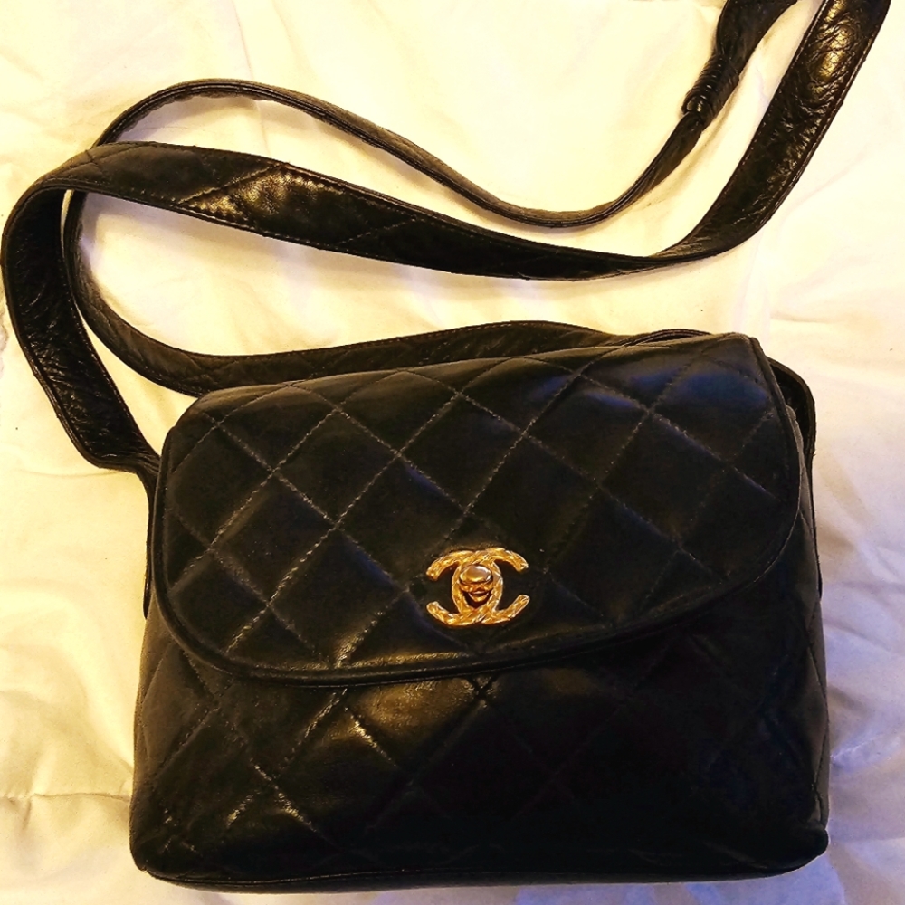 Authentic Vintage Chanel Camera Bag